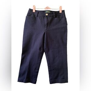 Lauren Ralph Lauren Navy Bleu Women’s Bermuda Size 2
